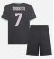 AC Milan Alvaro Morata #7 Derde tenue Kids 2024-25 Korte Mouwen (+ broek)