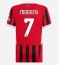 AC Milan Alvaro Morata #7 Thuis tenue Dames 2024-25 Korte Mouwen