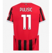 AC Milan Christian Pulisic #11 Thuis tenue 2024-25 Korte Mouwen