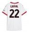 AC Milan Emerson Royal #22 Uit tenue Dames 2024-25 Korte Mouwen