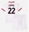 AC Milan Emerson Royal #22 Uit tenue Kids 2024-25 Korte Mouwen (+ broek)