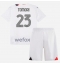 AC Milan Fikayo Tomori #23 Uit tenue Kids 2023-24 Korte Mouwen (+ broek)