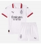 AC Milan Fikayo Tomori #23 Uit tenue Kids 2024-25 Korte Mouwen (+ broek)