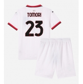 AC Milan Fikayo Tomori #23 Uit tenue Kids 2024-25 Korte Mouwen (+ broek)