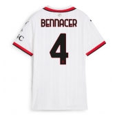 AC Milan Ismael Bennacer #4 Uit tenue Dames 2024-25 Korte Mouwen