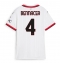 AC Milan Ismael Bennacer #4 Uit tenue Dames 2024-25 Korte Mouwen