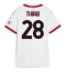 AC Milan Malick Thiaw #28 Uit tenue Dames 2024-25 Korte Mouwen