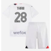 AC Milan Malick Thiaw #28 Uit tenue Kids 2023-24 Korte Mouwen (+ broek)