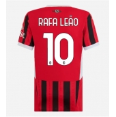 AC Milan Rafael Leao #10 Thuis tenue Dames 2024-25 Korte Mouwen