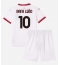 AC Milan Rafael Leao #10 Uit tenue Kids 2024-25 Korte Mouwen (+ broek)