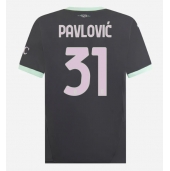 AC Milan Strahinja Pavlovic #31 Derde tenue 2024-25 Korte Mouwen