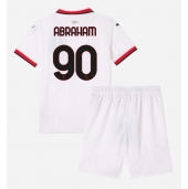 AC Milan Tammy Abraham #90 Uit tenue Kids 2024-25 Korte Mouwen (+ broek)