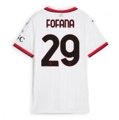 AC Milan Youssouf Fofana #29 Uit tenue Dames 2024-25 Korte Mouwen