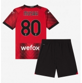 AC Milan Yunus Musah #80 Thuis tenue Kids 2023-24 Korte Mouwen (+ broek)