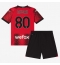 AC Milan Yunus Musah #80 Thuis tenue Kids 2023-24 Korte Mouwen (+ broek)