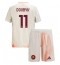 AS Roma Artem Dovbyk #11 Uit tenue Kids 2024-25 Korte Mouwen (+ broek)