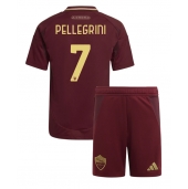 AS Roma Lorenzo Pellegrini #7 Thuis tenue Kids 2024-25 Korte Mouwen (+ broek)