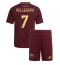 AS Roma Lorenzo Pellegrini #7 Thuis tenue Kids 2024-25 Korte Mouwen (+ broek)