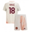 AS Roma Matias Soule #18 Uit tenue Kids 2024-25 Korte Mouwen (+ broek)