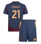 AS Roma Paulo Dybala #21 Derde tenue Kids 2024-25 Korte Mouwen (+ broek)