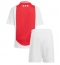 Ajax Thuis tenue Kids 2024-25 Korte Mouwen (+ broek)