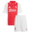 Ajax Thuis tenue Kids 2024-25 Korte Mouwen (+ broek)