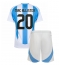 Argentinië Alexis Mac Allister #20 Thuis tenue Kids Copa America 2024 Korte Mouwen (+ broek)