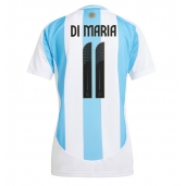 Argentinië Angel Di Maria #11 Thuis tenue Dames Copa America 2024 Korte Mouwen