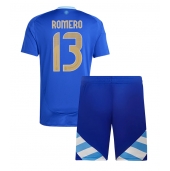 Argentinië Cristian Romero #13 Uit tenue Kids Copa America 2024 Korte Mouwen (+ broek)