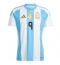 Argentinië Julian Alvarez #9 Thuis tenue Copa America 2024 Korte Mouwen