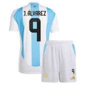 Argentinië Julian Alvarez #9 Thuis tenue Kids Copa America 2024 Korte Mouwen (+ broek)