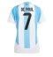 Argentinië Rodrigo De Paul #7 Thuis tenue Dames Copa America 2024 Korte Mouwen