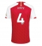 Arsenal Ben White #4 Thuis tenue 2023-24 Korte Mouwen