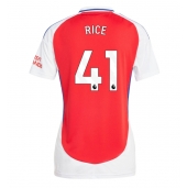 Arsenal Declan Rice #41 Thuis tenue Dames 2024-25 Korte Mouwen