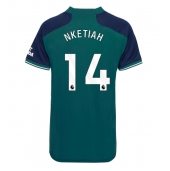 Arsenal Eddie Nketiah #14 Derde tenue Dames 2023-24 Korte Mouwen