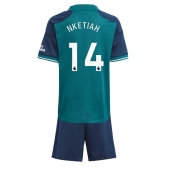 Arsenal Eddie Nketiah #14 Derde tenue Kids 2023-24 Korte Mouwen (+ broek)