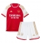 Arsenal Eddie Nketiah #14 Thuis tenue Kids 2023-24 Korte Mouwen (+ broek)