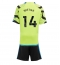 Arsenal Eddie Nketiah #14 Uit tenue Kids 2023-24 Korte Mouwen (+ broek)