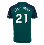 Arsenal Fabio Vieira #21 Derde tenue 2023-24 Korte Mouwen