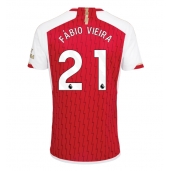 Arsenal Fabio Vieira #21 Thuis tenue 2023-24 Korte Mouwen