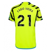 Arsenal Fabio Vieira #21 Uit tenue 2023-24 Korte Mouwen