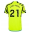 Arsenal Fabio Vieira #21 Uit tenue 2023-24 Korte Mouwen