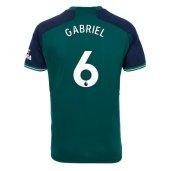 Arsenal Gabriel Magalhaes #6 Derde tenue 2023-24 Korte Mouwen