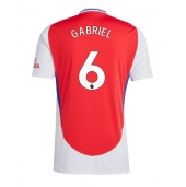 Arsenal Gabriel Magalhaes #6 Thuis tenue 2024-25 Korte Mouwen