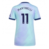 Arsenal Gabriel Martinelli #11 Derde tenue Dames 2024-25 Korte Mouwen