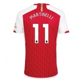 Arsenal Gabriel Martinelli #11 Thuis tenue 2023-24 Korte Mouwen