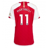 Arsenal Gabriel Martinelli #11 Thuis tenue Dames 2023-24 Korte Mouwen