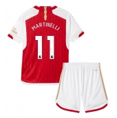 Arsenal Gabriel Martinelli #11 Thuis tenue Kids 2023-24 Korte Mouwen (+ broek)