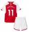 Arsenal Gabriel Martinelli #11 Thuis tenue Kids 2023-24 Korte Mouwen (+ broek)