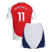 Arsenal Gabriel Martinelli #11 Thuis tenue Kids 2024-25 Korte Mouwen (+ broek)